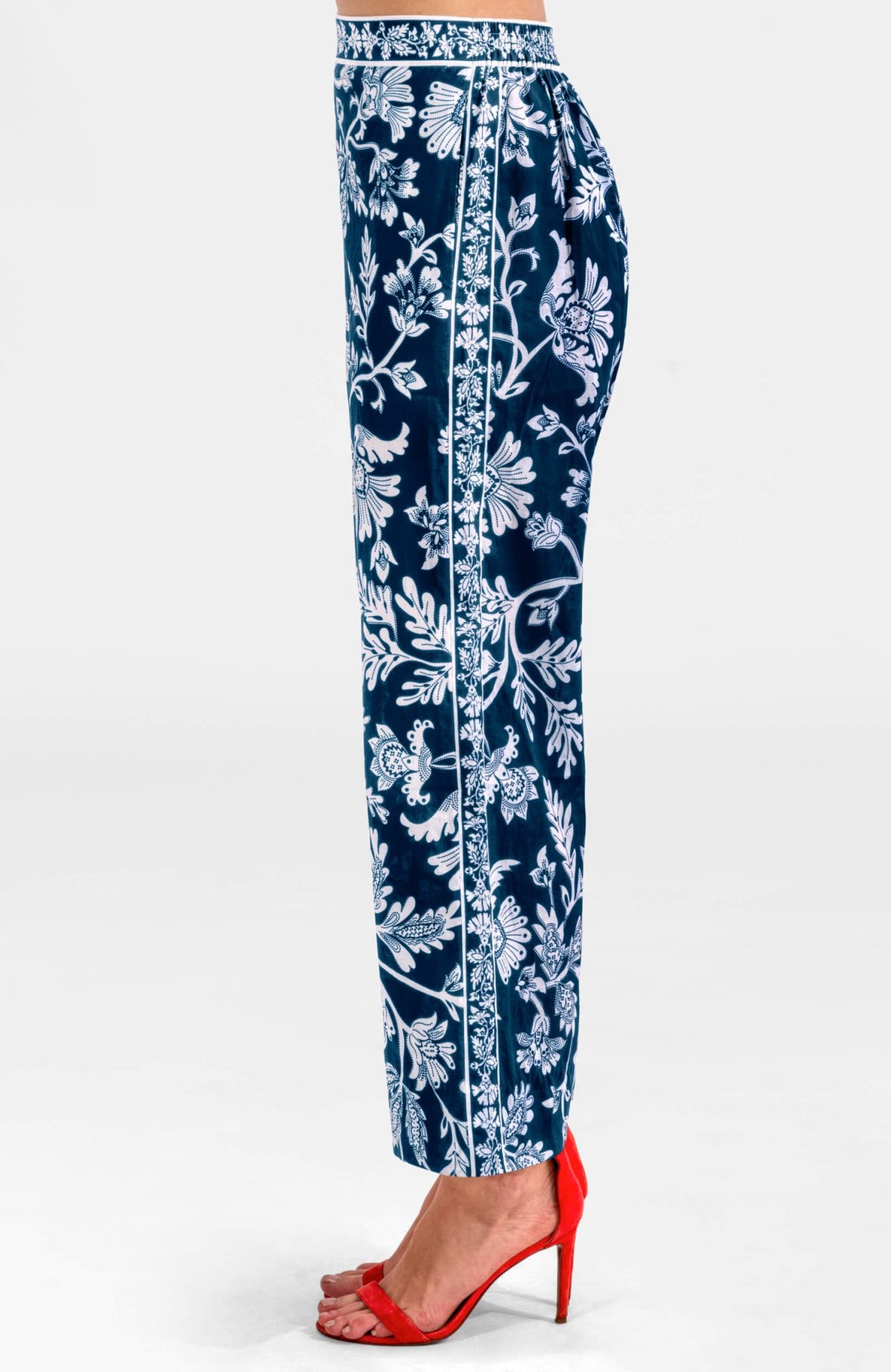 Effortless Pants - Stunning Stippling Navy