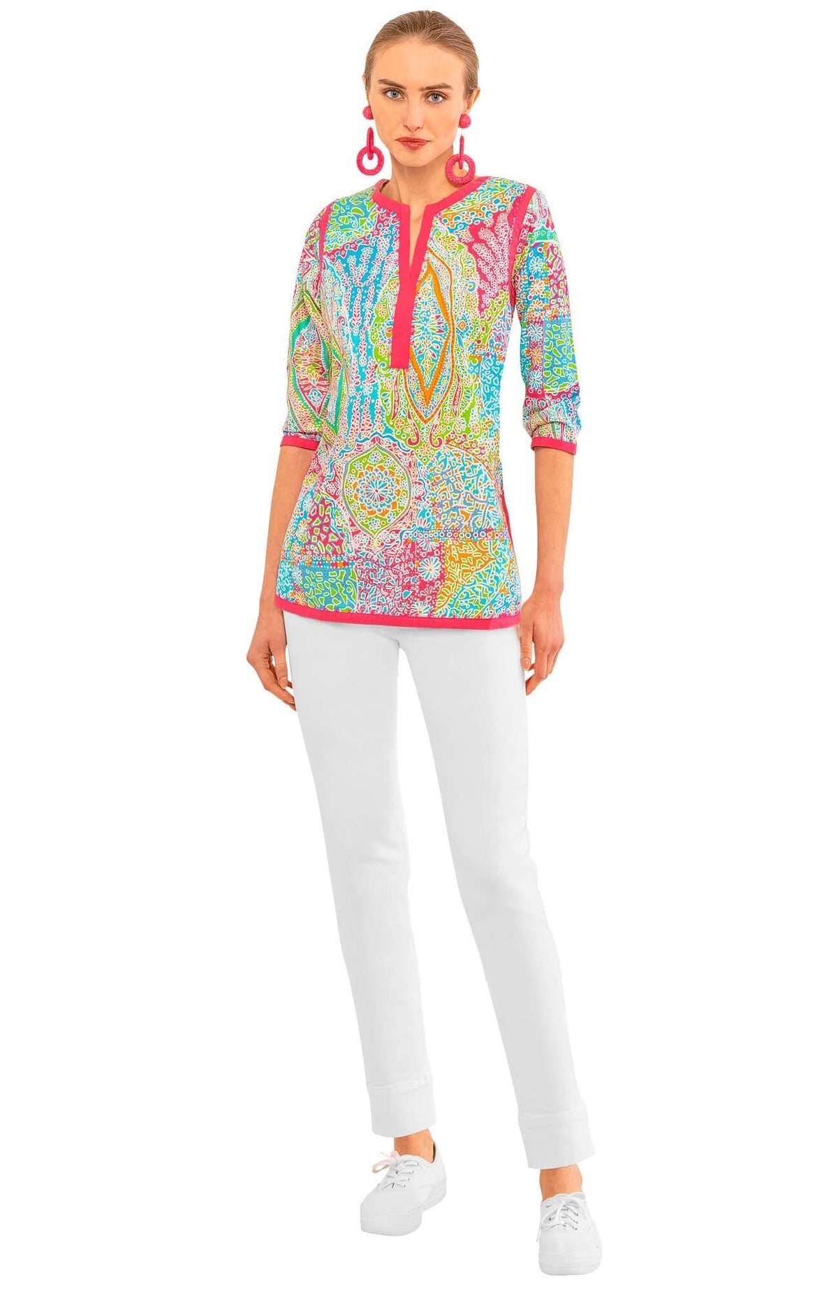Embellished Tunic - Grand Bazaar Brights