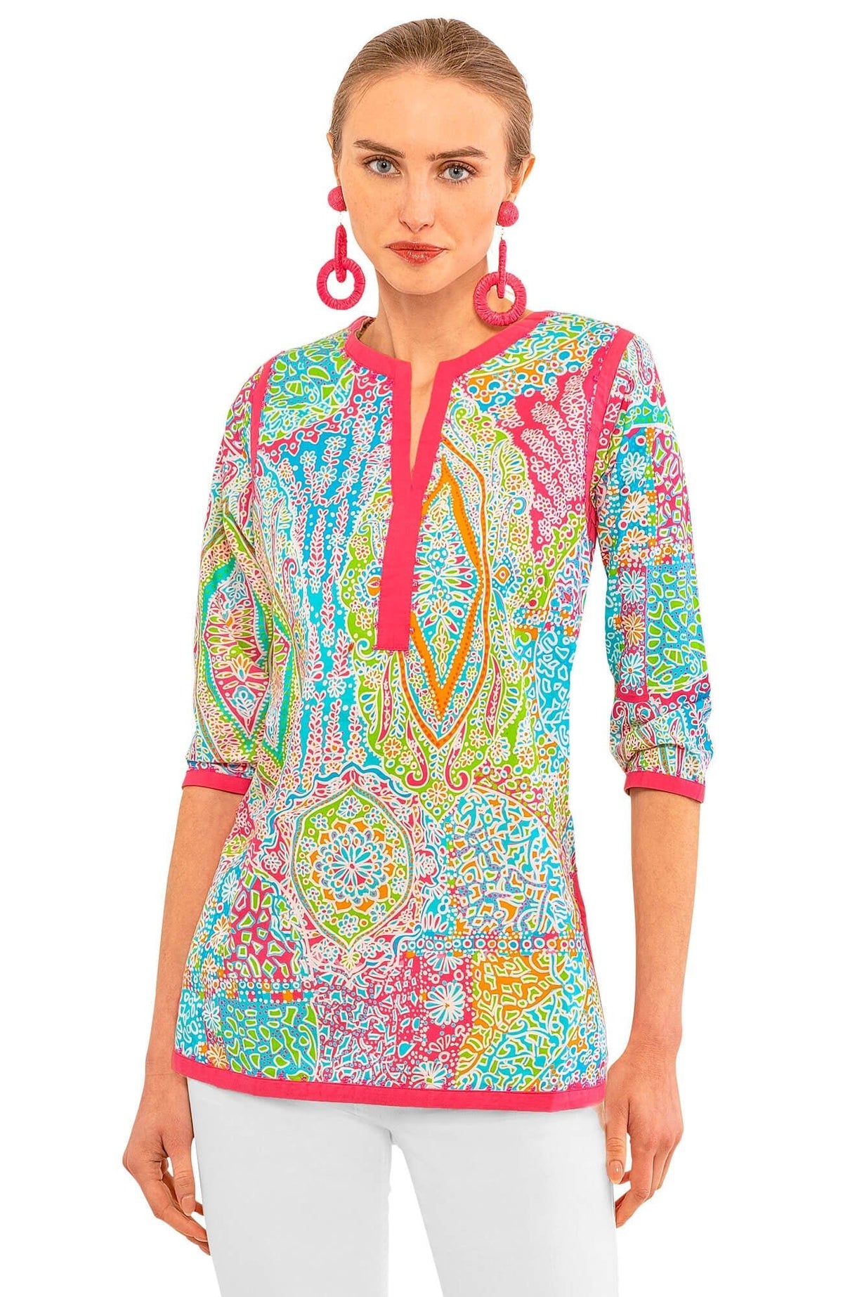 Embellished Tunic - Grand Bazaar Brights