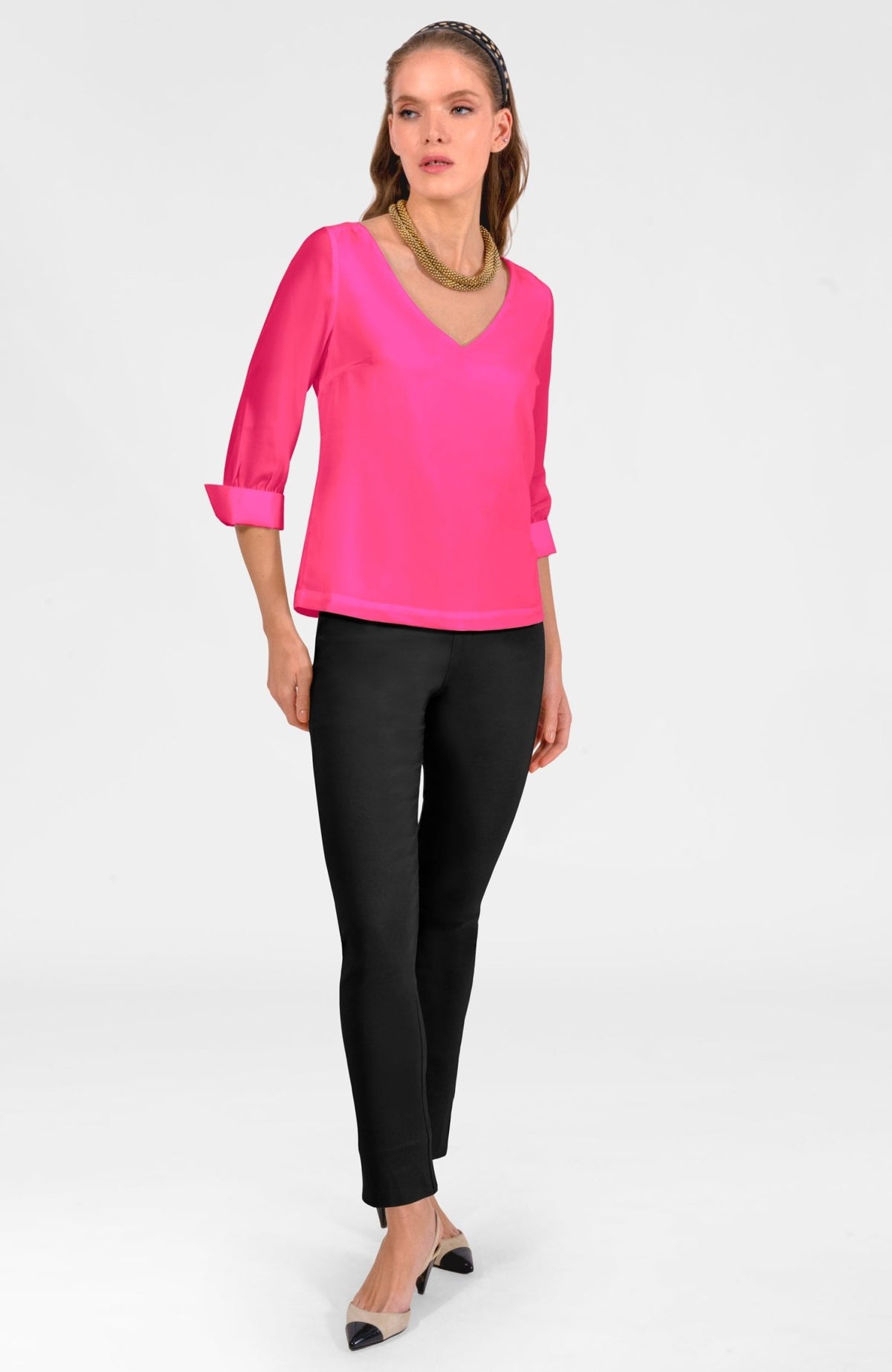 Everyone Top - Solid Shocking Pink