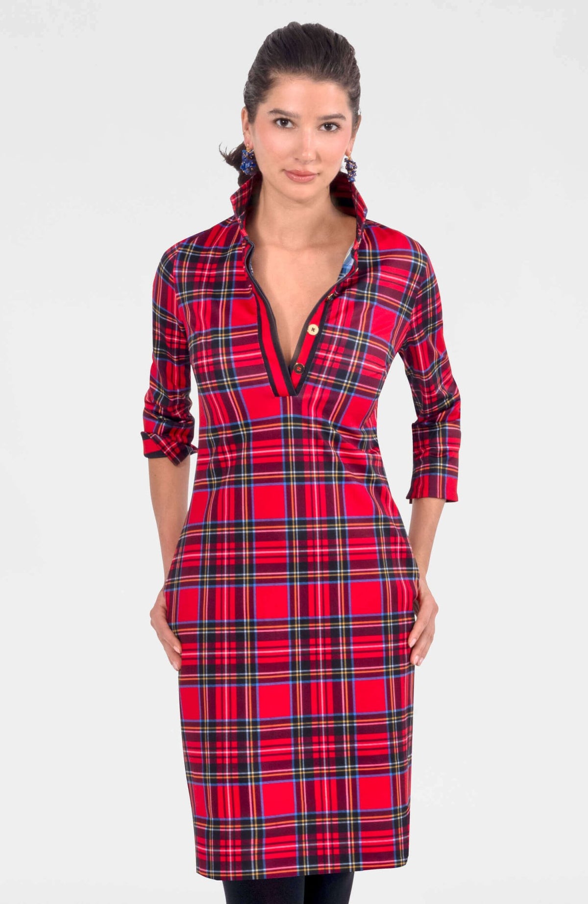 Everywhere Dress - Duke of York Red Multi
