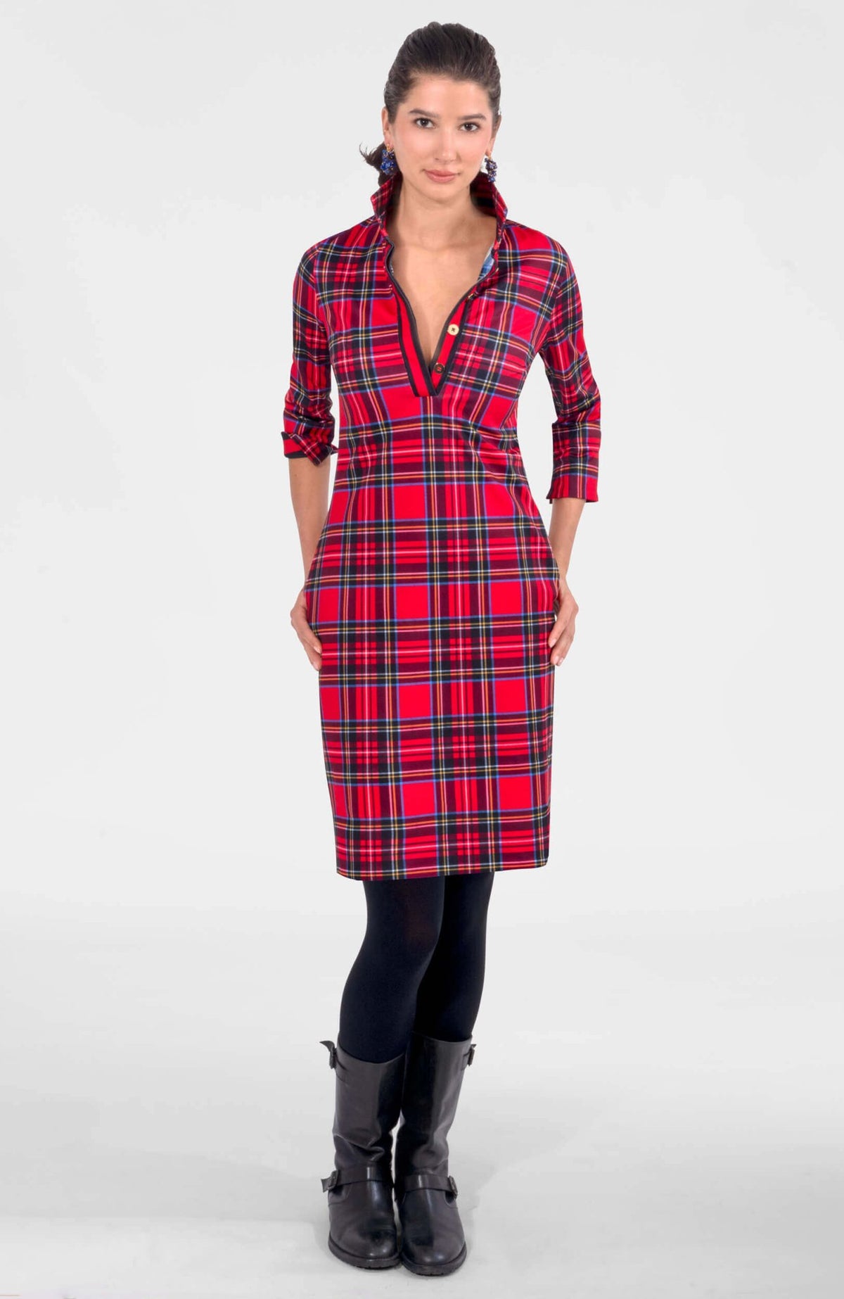 Everywhere Dress - Duke of York Red Multi