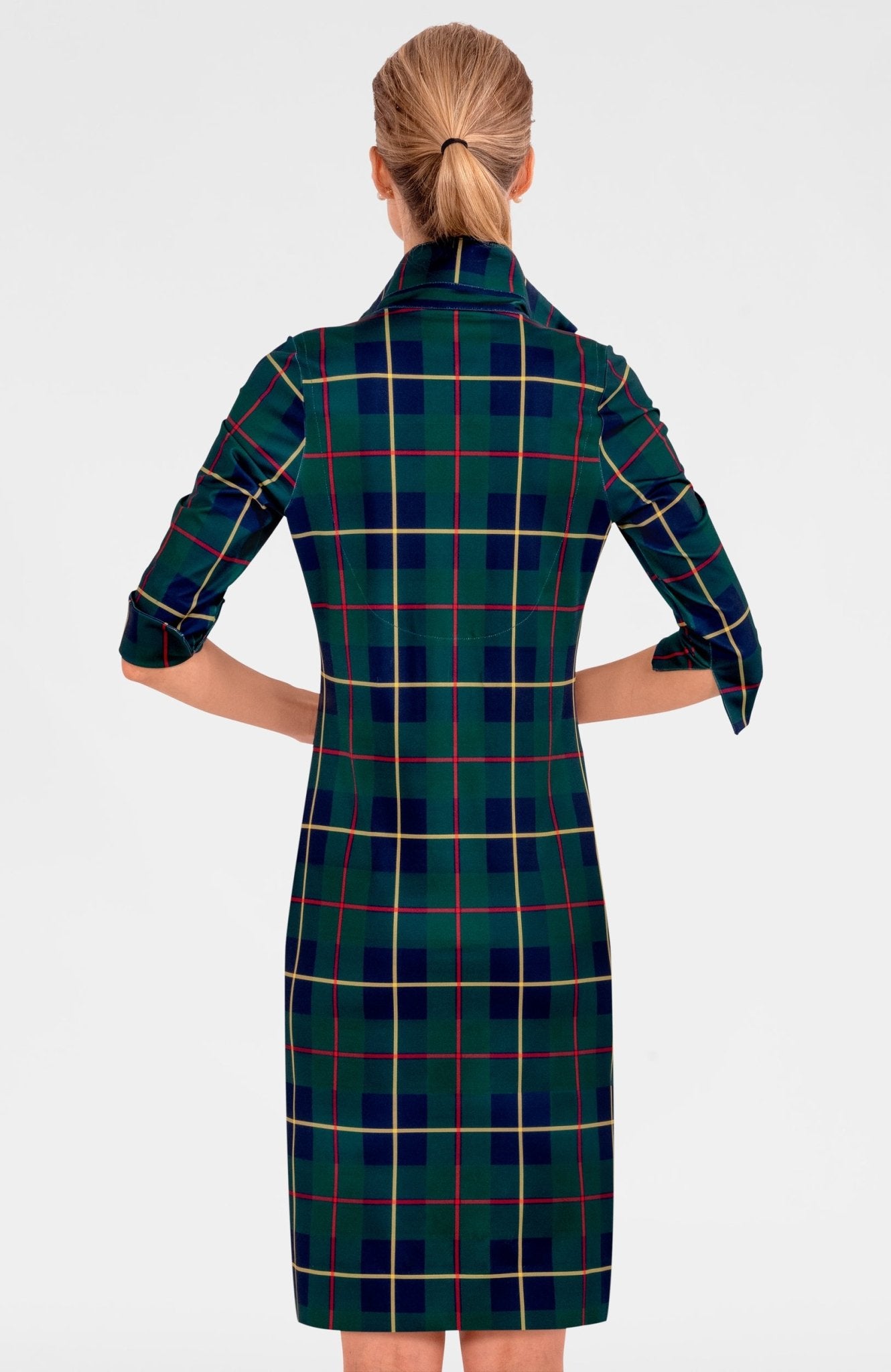 Everywhere Dress - Plaidly Cooper Green Multi / L Everywhere Dress - Plaidly Cooper Green Multi / L
