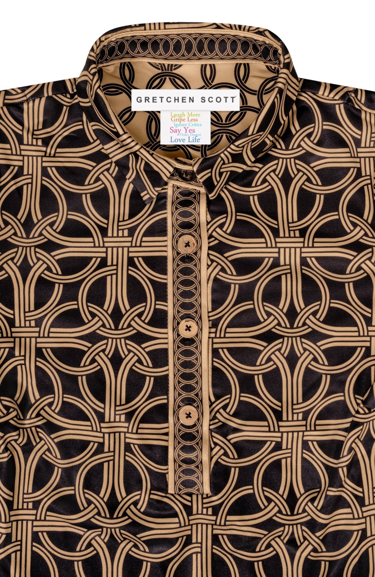 Everywhere Dress - Ring Toss Black