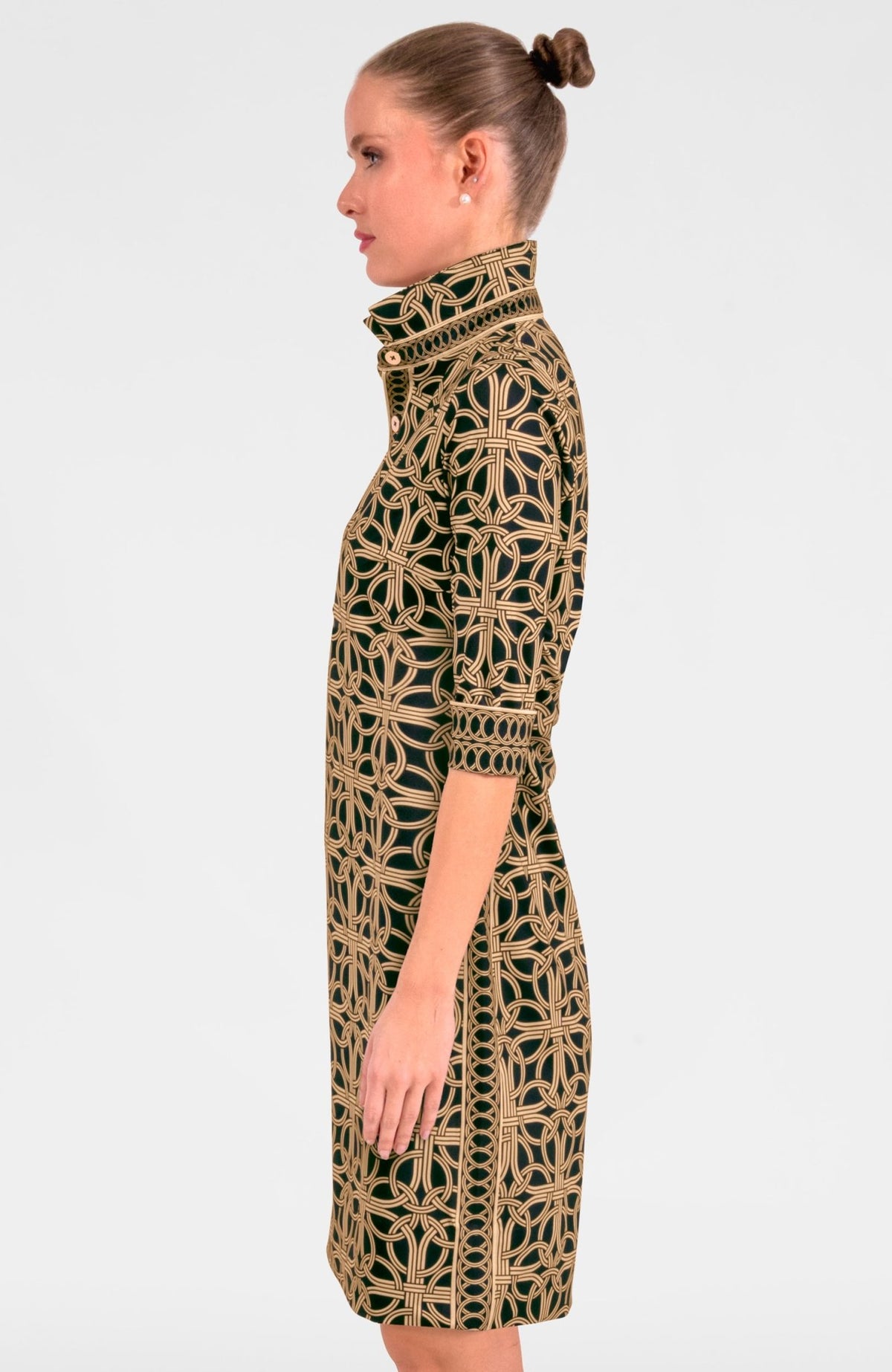 Everywhere Dress - Ring Toss Black