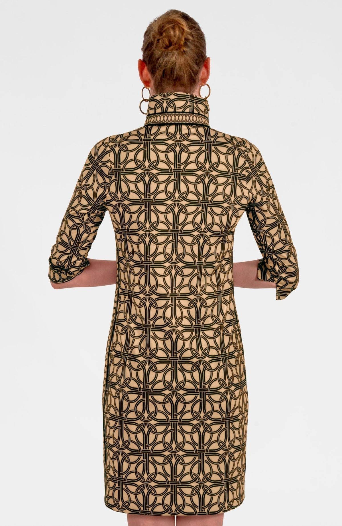 Everywhere Dress - Ring Toss Champagne