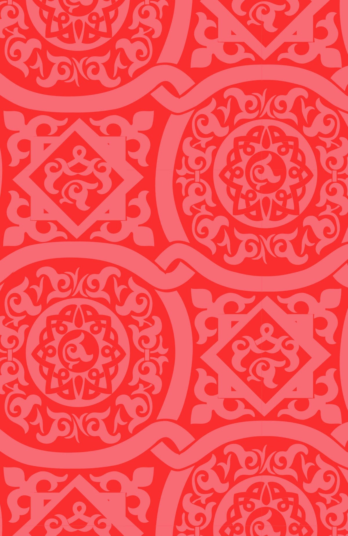 Fiesta Time Midi/Maxi - Sultan's Dining Room - Final Sale Pink Red