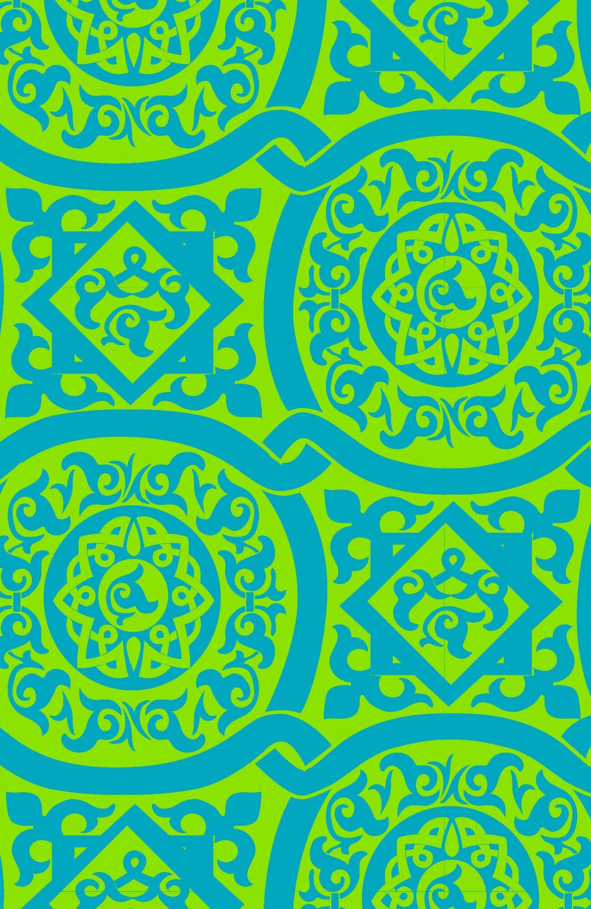 Fiesta Time Midi/Maxi - Sultan's Dining Room - Final Sale Turq Lime