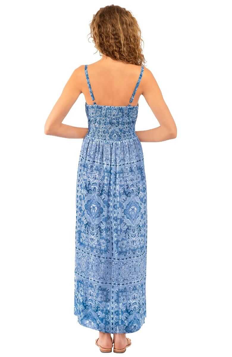 Fiesta Time Midi/Maxi - Watteau - Final Sale Blue