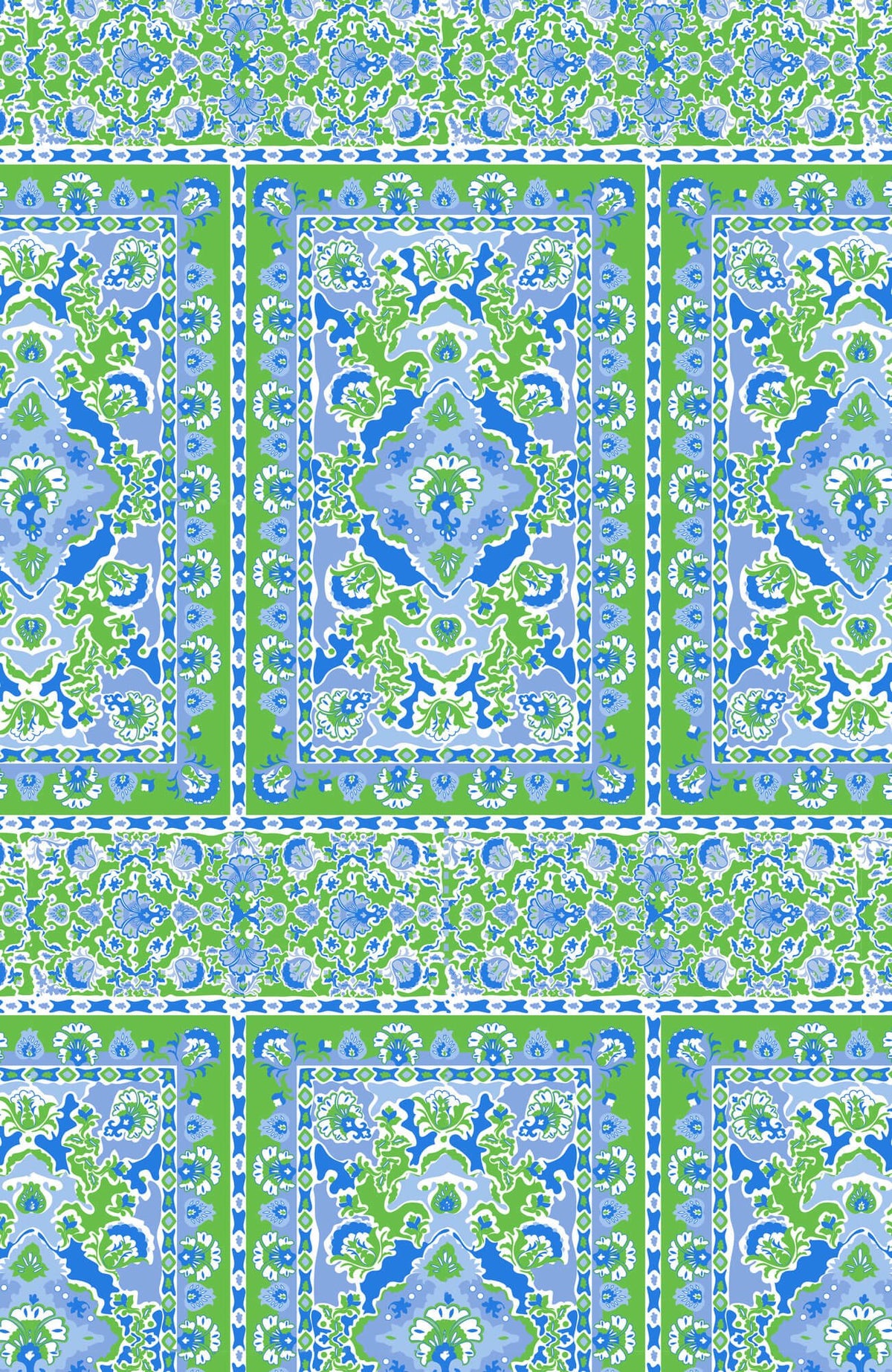 Fiesta Time Midi/Maxi - Watteau - Final Sale Kelly Blue