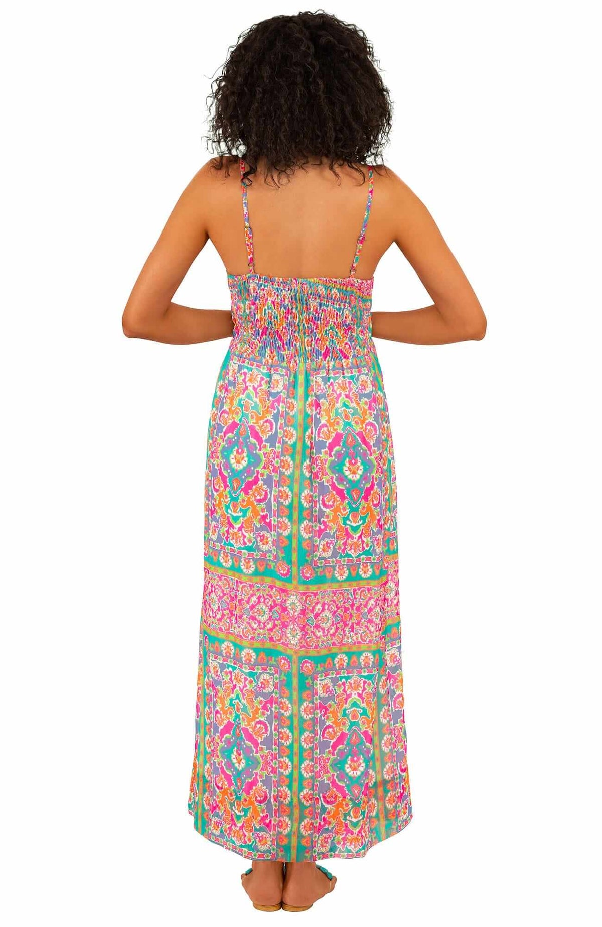 Fiesta Time Midi/Maxi - Watteau - Final Sale Turquoise