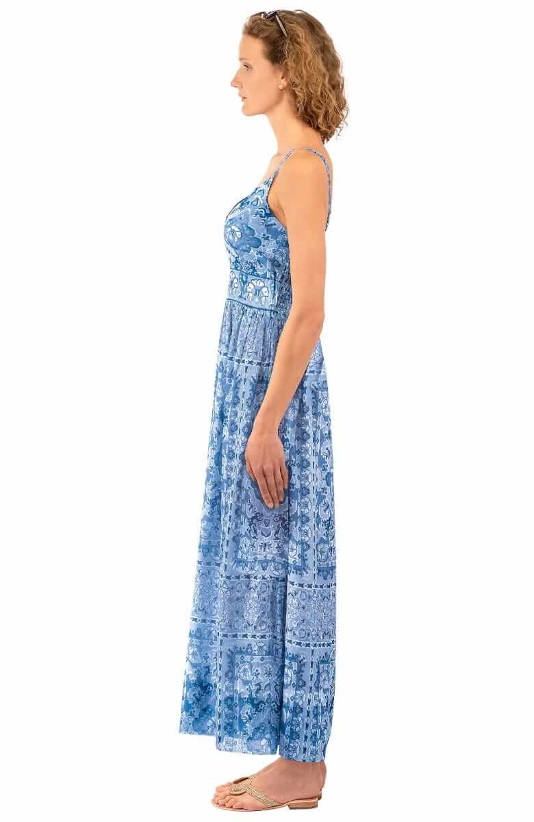 Fiesta Time Midi/Maxi - Watteau - Final Sale Blue