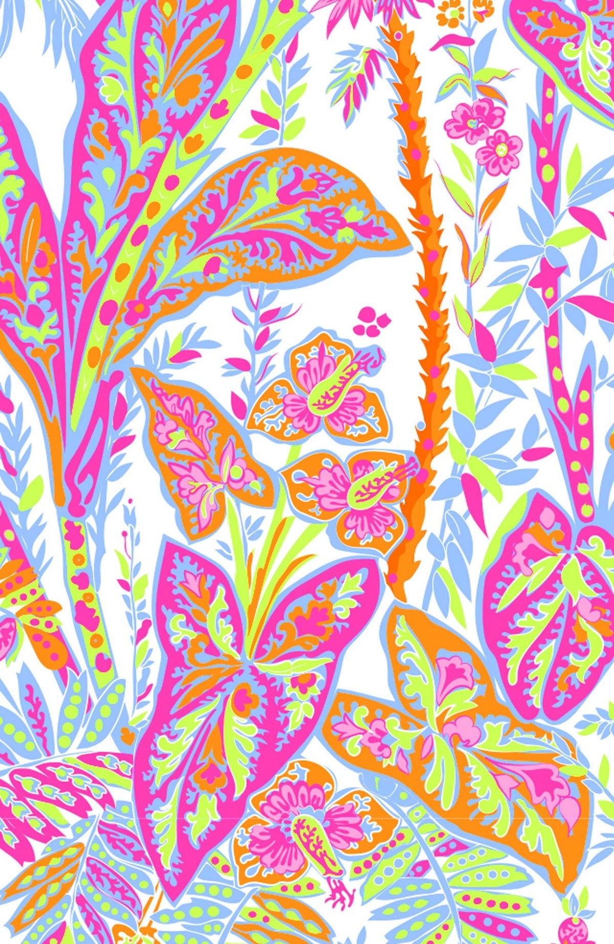 Fling Fantasy Dress - Vintage Vines Brights