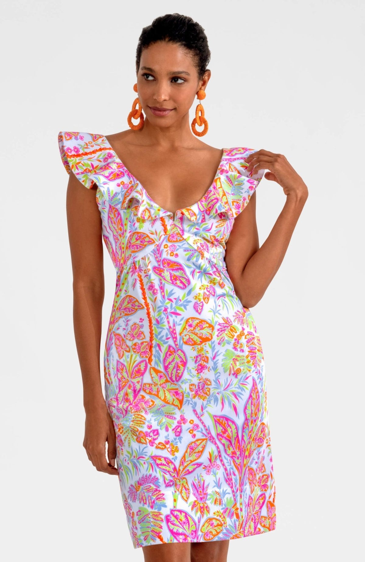 Fling Fantasy Dress - Vintage Vines Brights