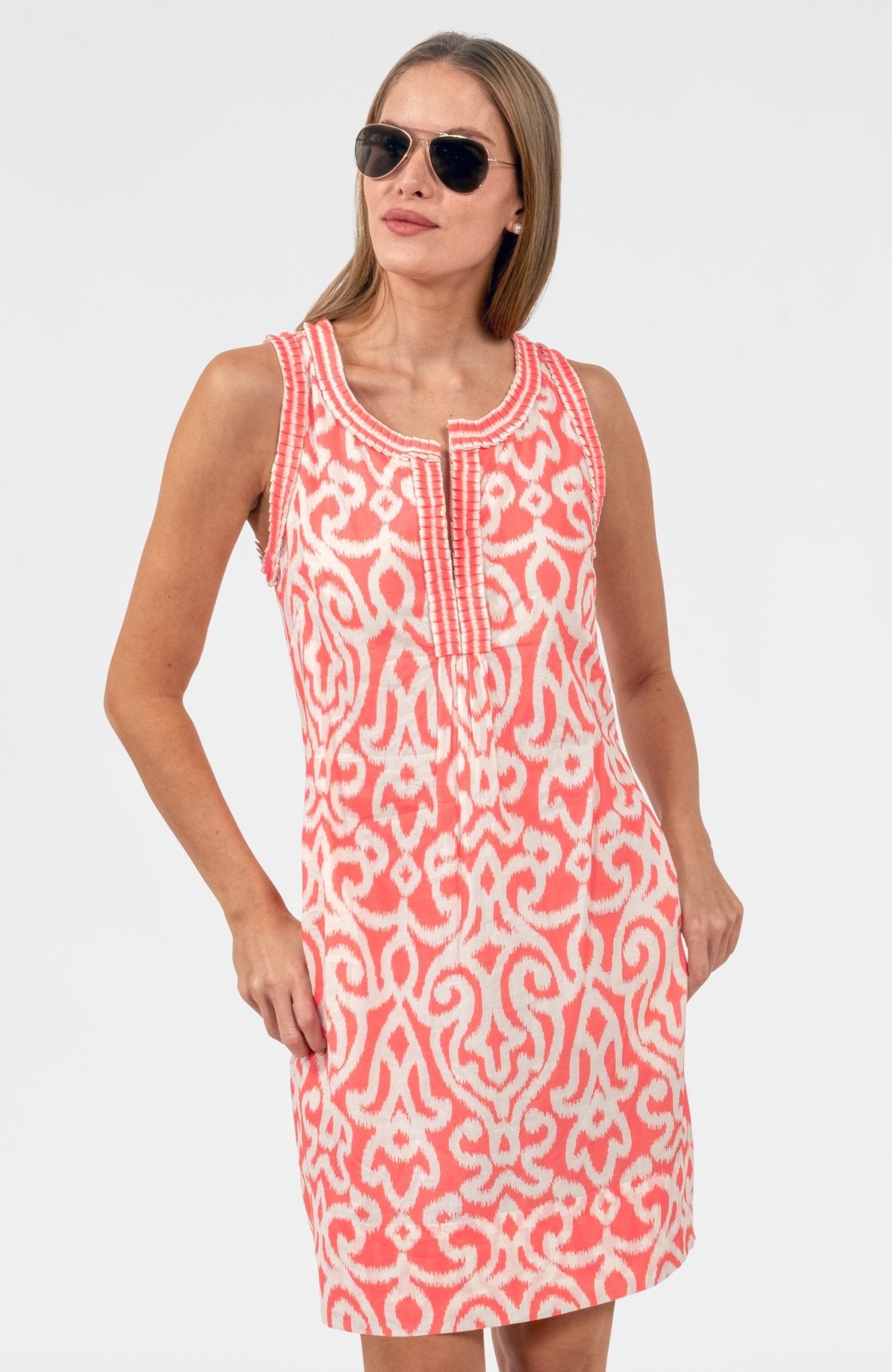 Flirt Dress - Arabesque Melon