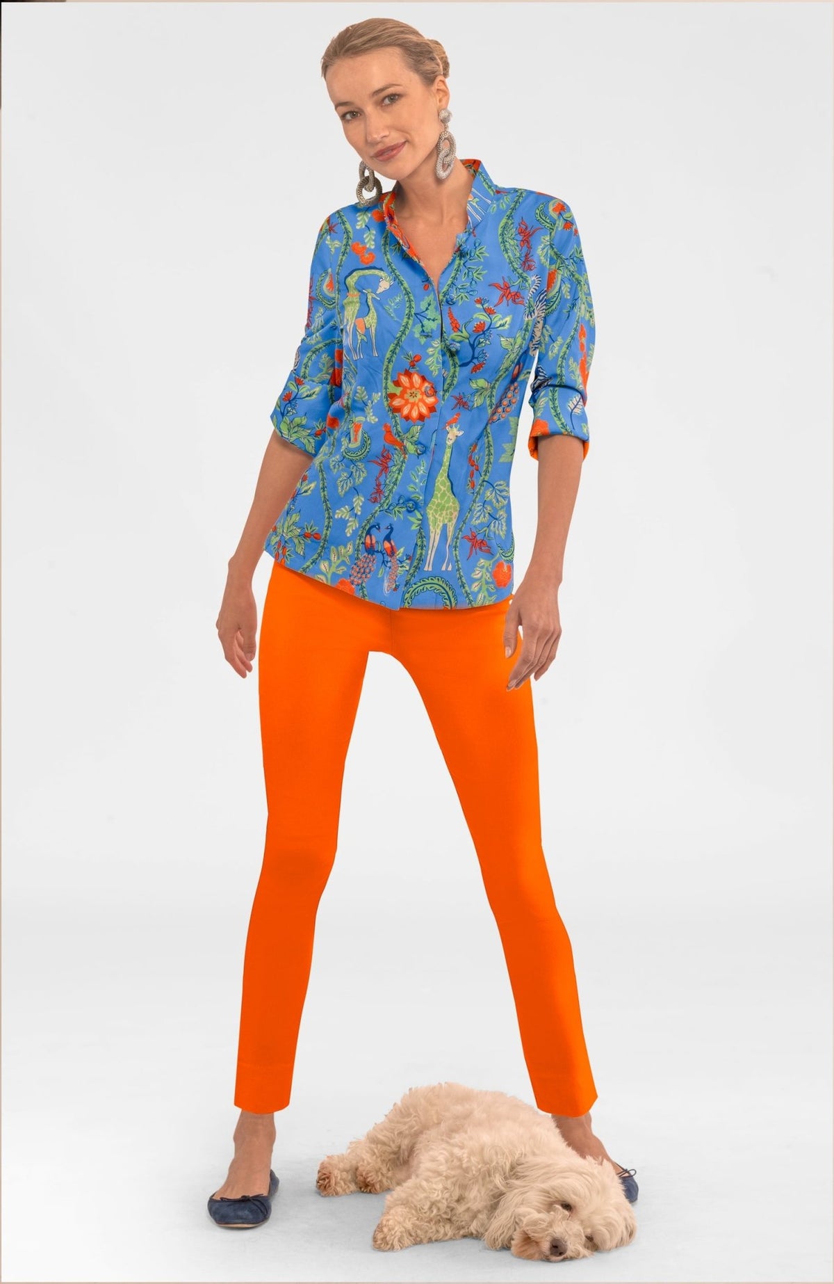 Forget Me Knot Top - Jungle Symphony - Final Sale Brights