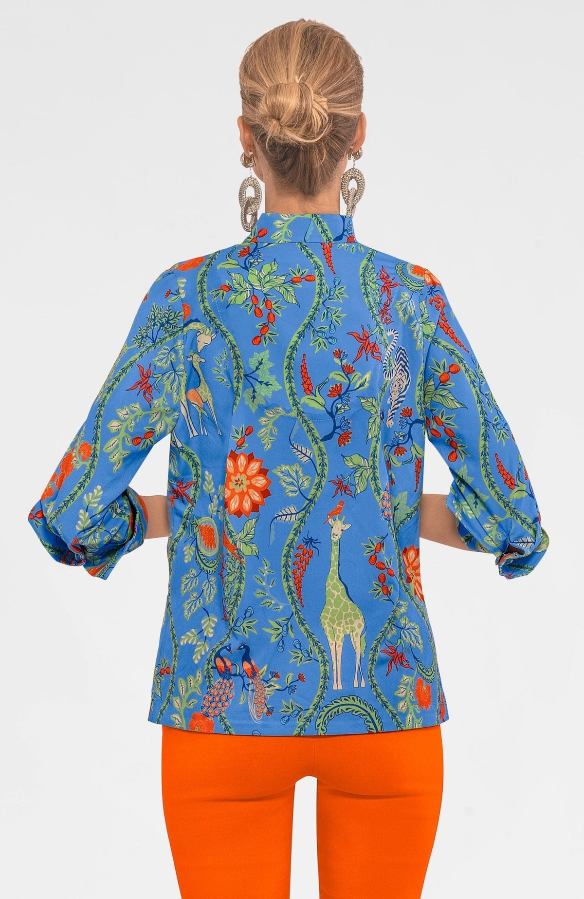 Forget Me Knot Top - Jungle Symphony - Final Sale Brights