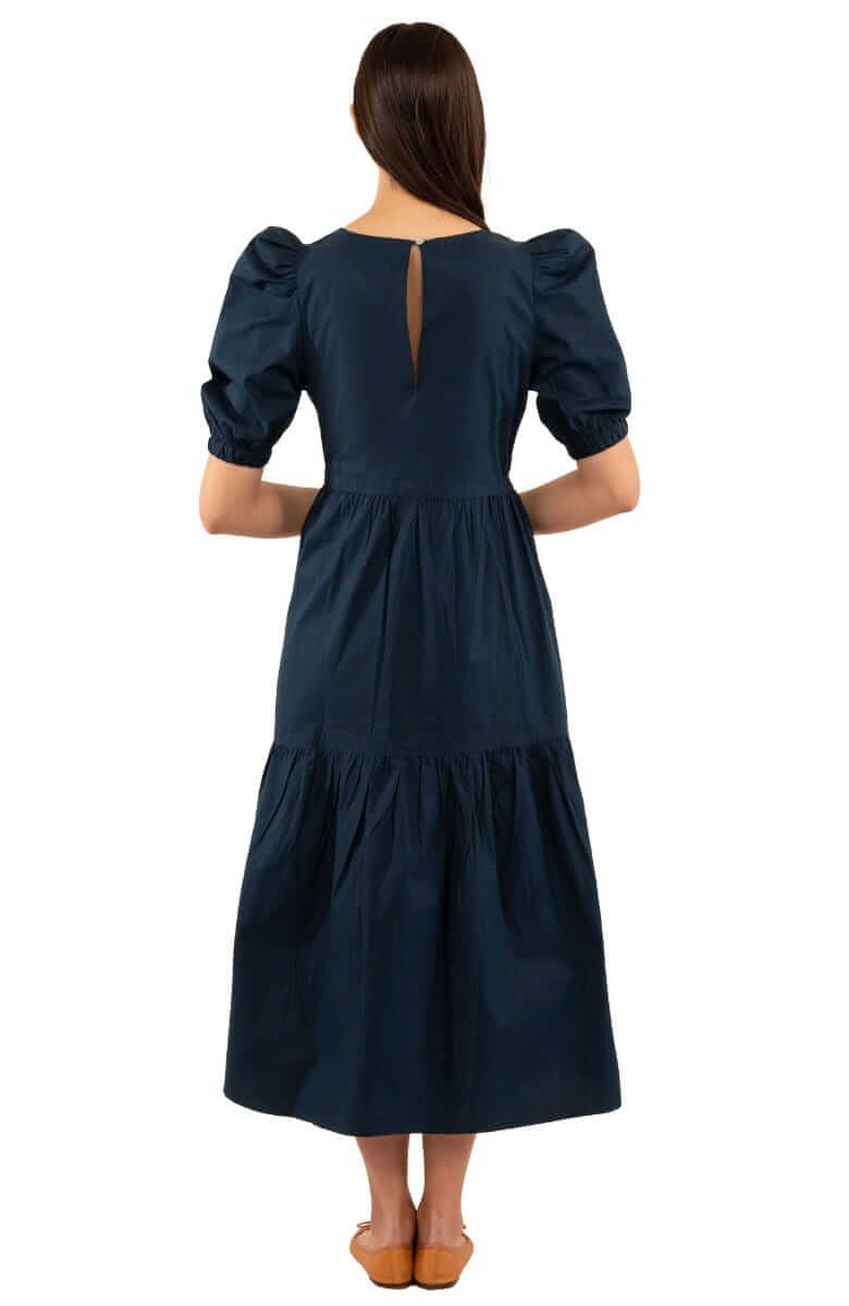 Frolic Dress - Solid - Final Sale Navy