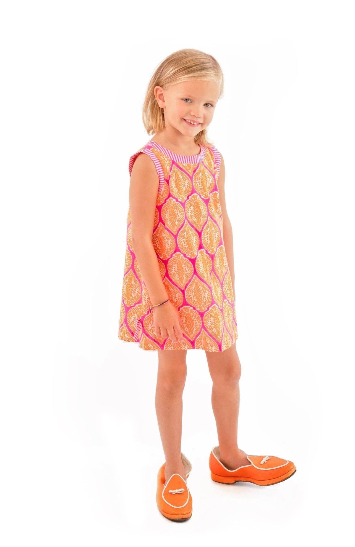 Girls Cotton Dress - Indian Summer