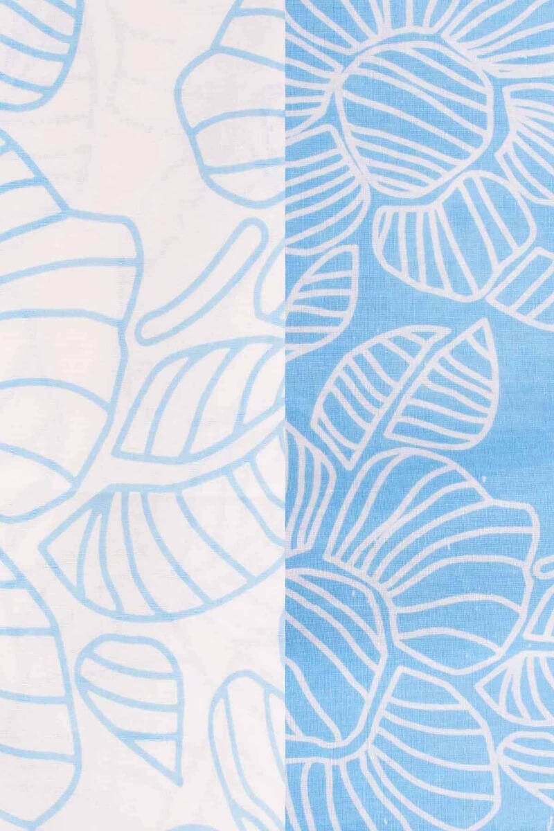 Girls Cotton Tunic - Flower Power - Final Sale Blue