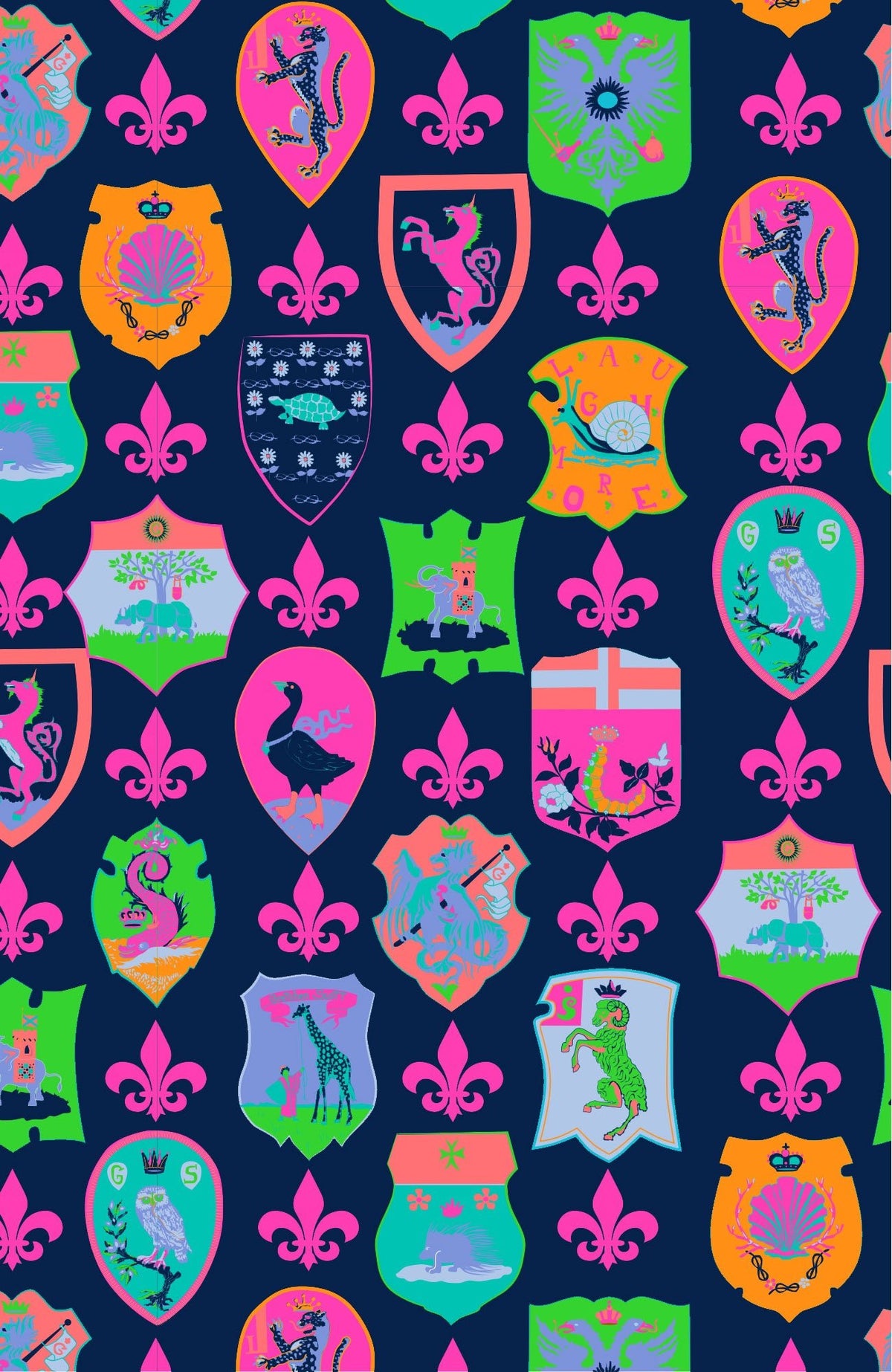 Girls Dress - Sienna Crest Navy