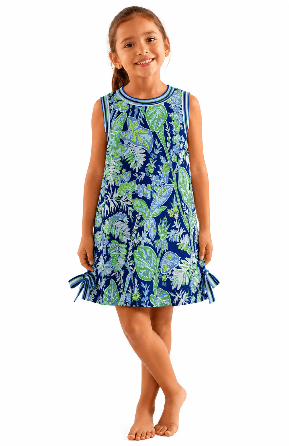 Girls Dress - Vintage Vines - Gretchen Scott