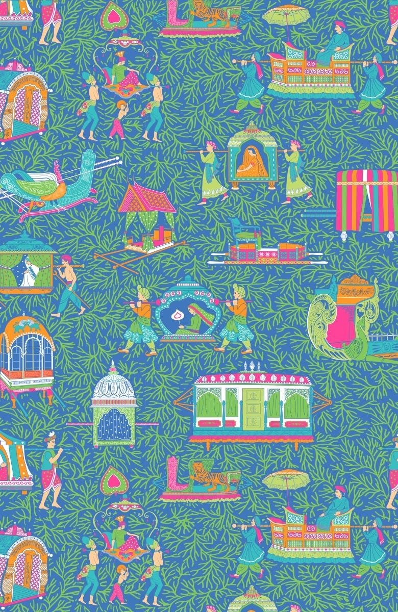 Girly Girl Dress - Palanquin Party - Final Sale Turquoise