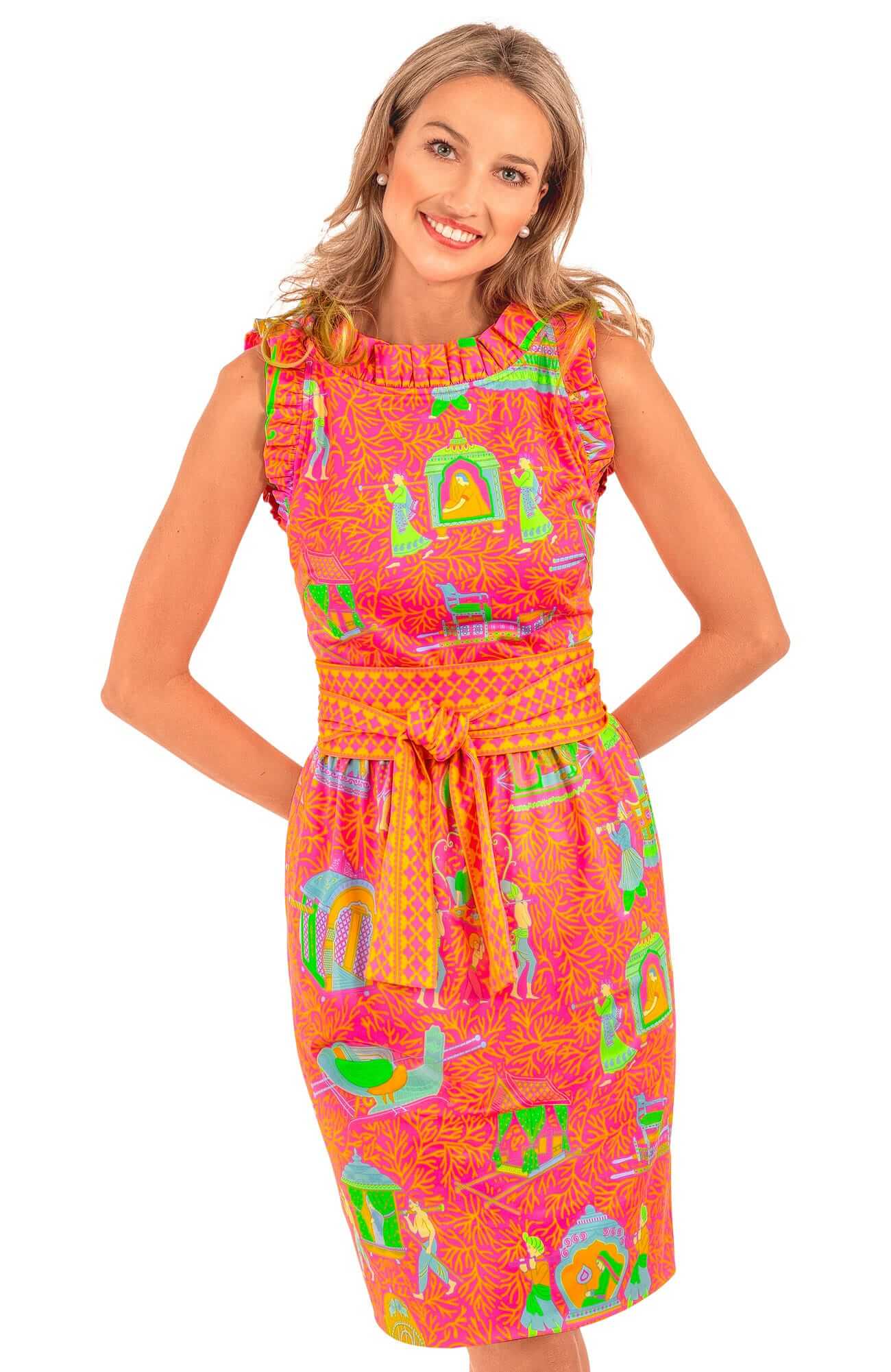 Girly Girl Dress - Palanquin Party - Final Sale Pink