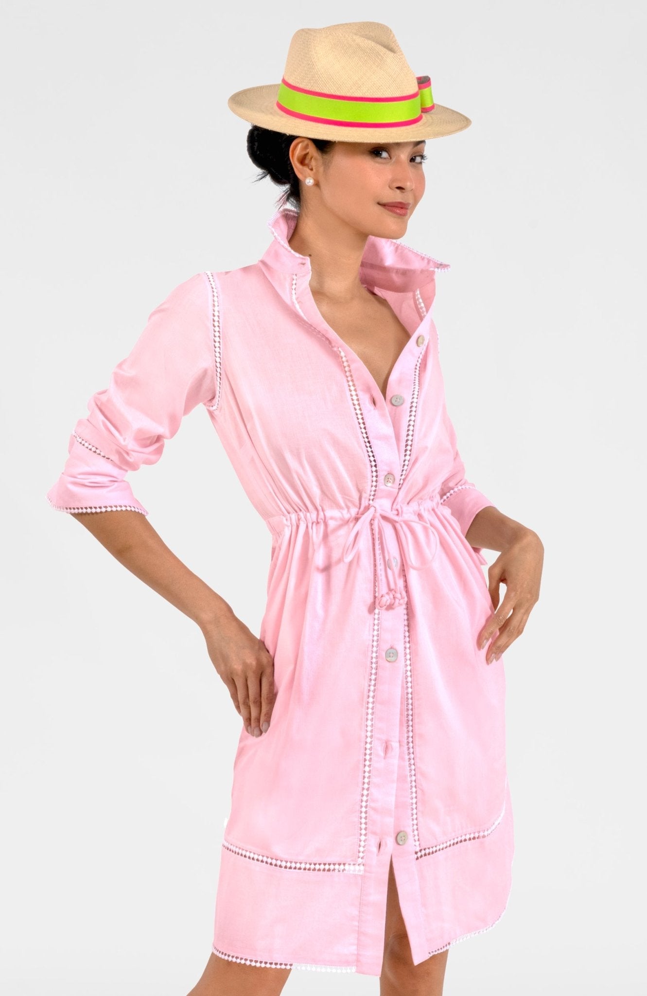 Glance My Way Dress Pink