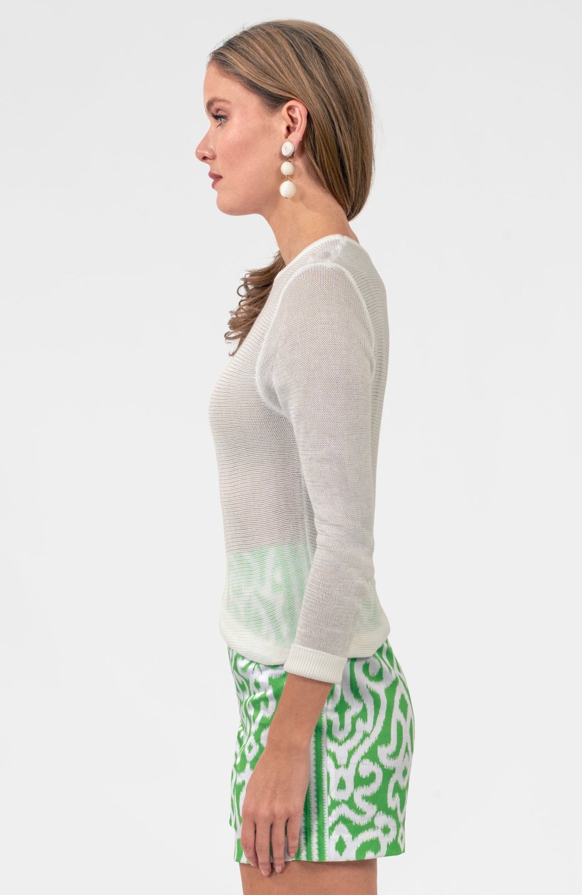 Gossamer Sweater White
