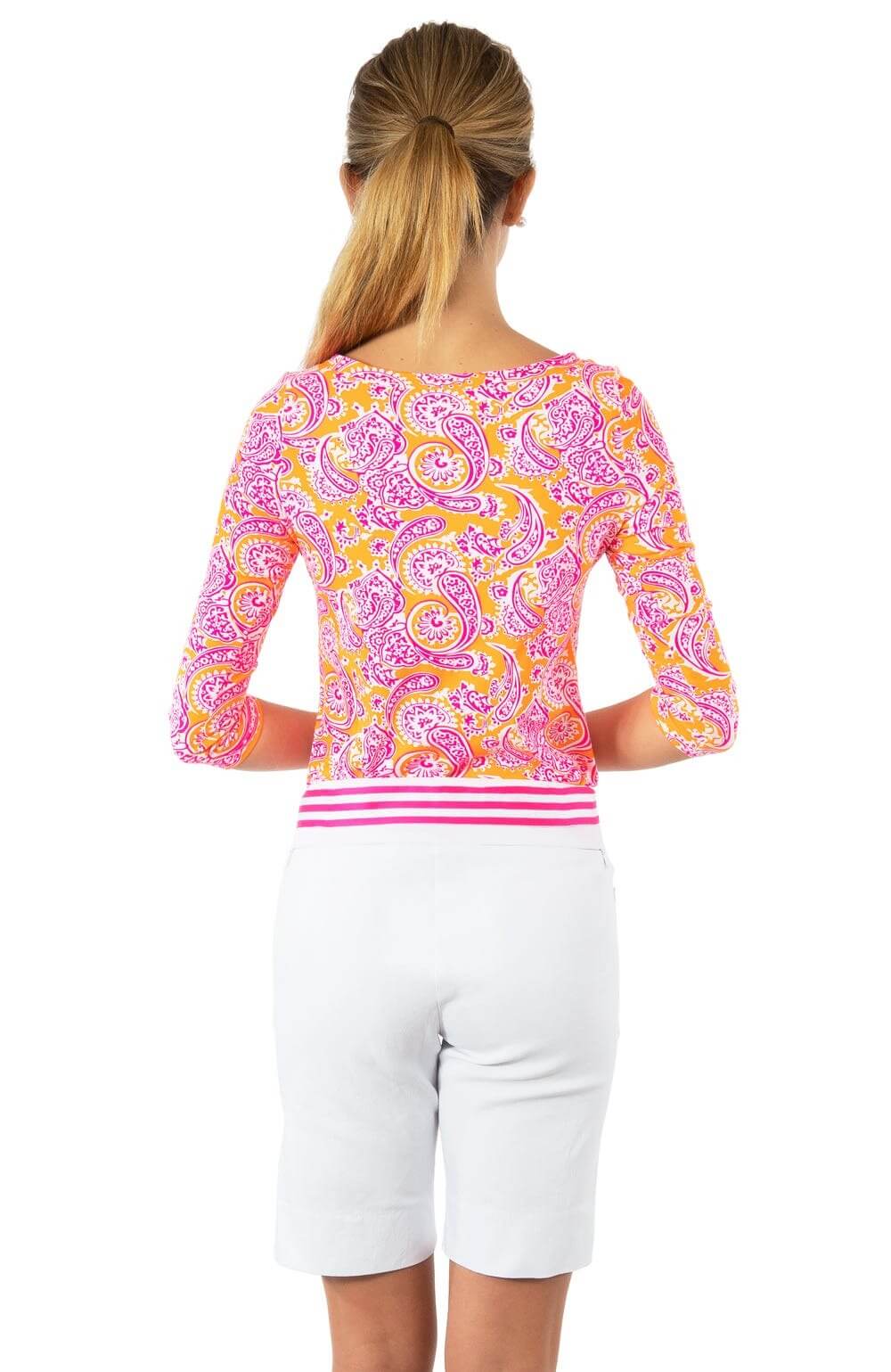 Gripeless Bermuda Short White