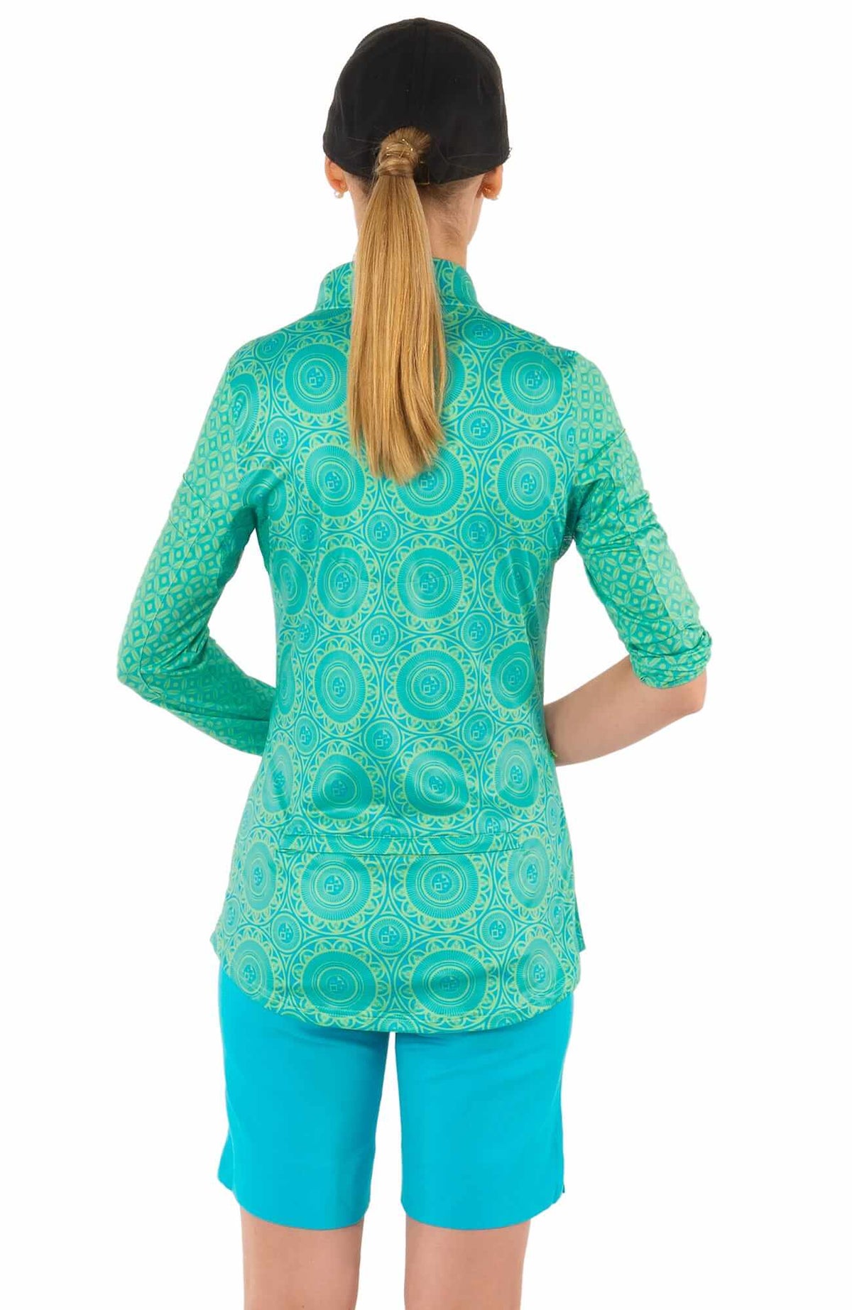 Gripeless Bermuda Short Turquoise