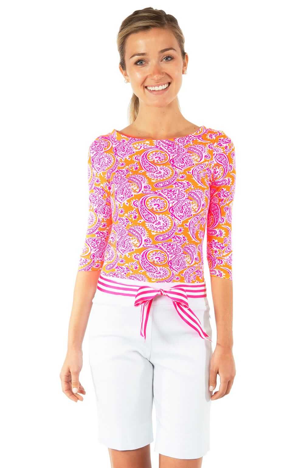 Gripeless Bermuda Short White