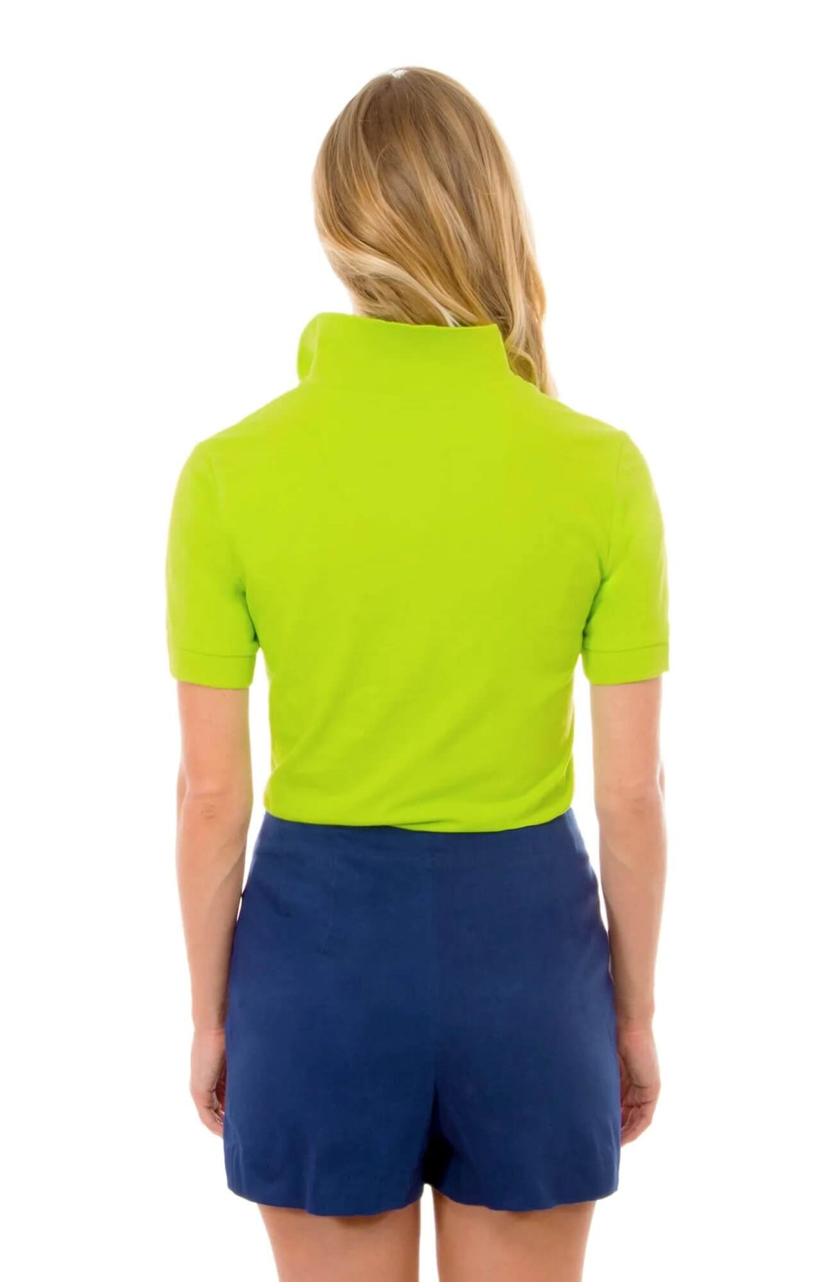 Gripeless Cotton Piqué Polo Shirt Lime