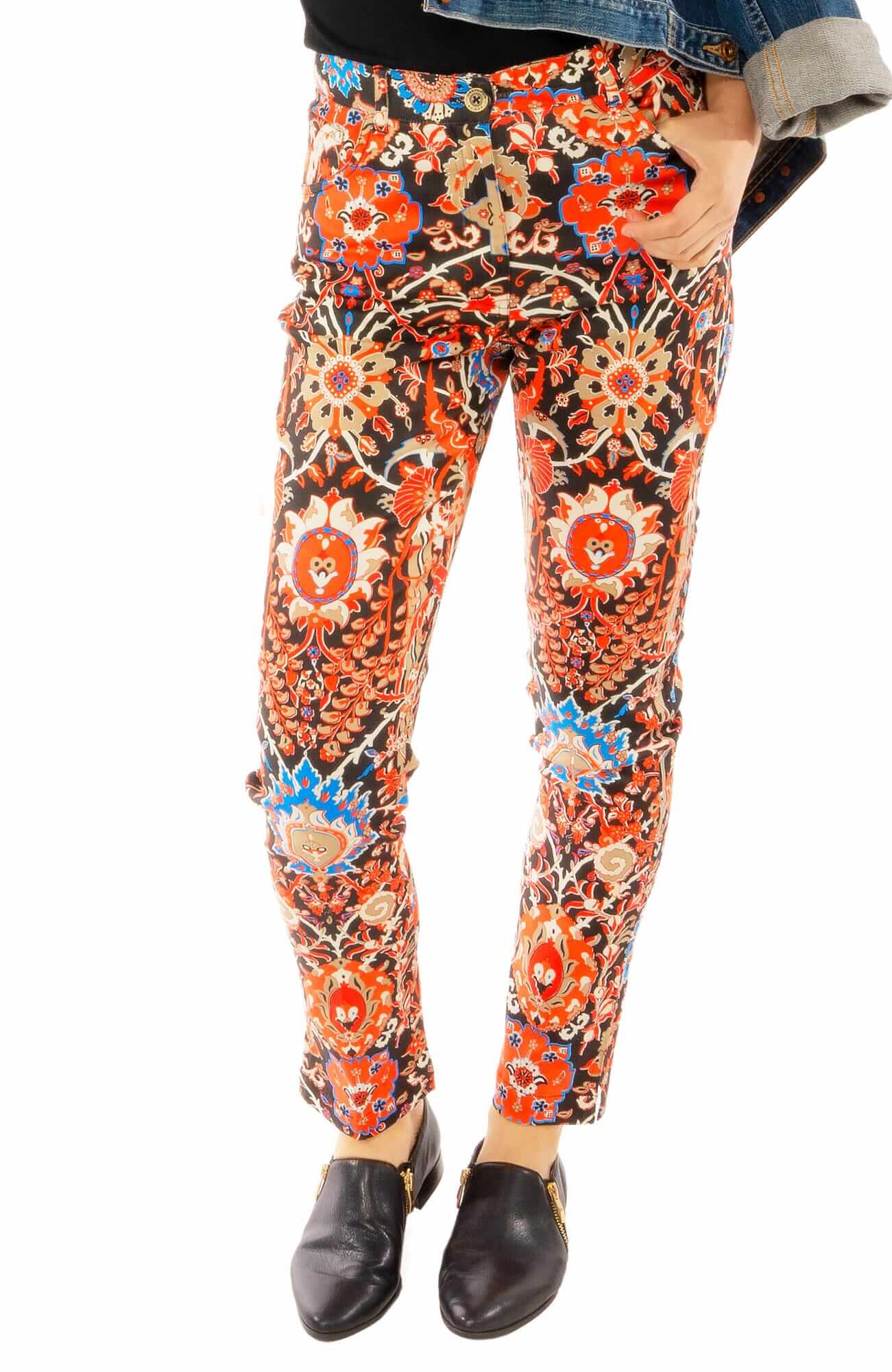 Gripeless Cotton Spandex Jeans - Magic Carpet - Final Sale Black Multi