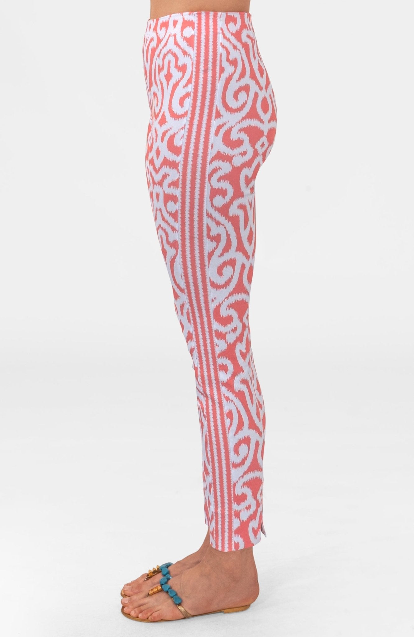 Gripeless Pull On Pants - Arabesque Melon