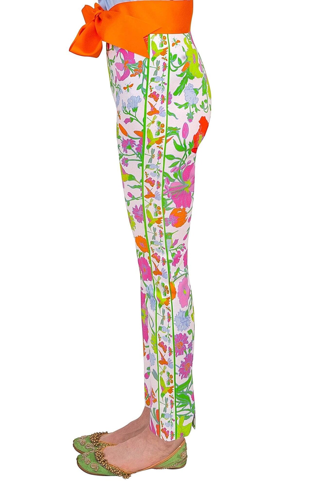 Gripeless Pull On Pants - Birds & The Bees - Final Sale Brights