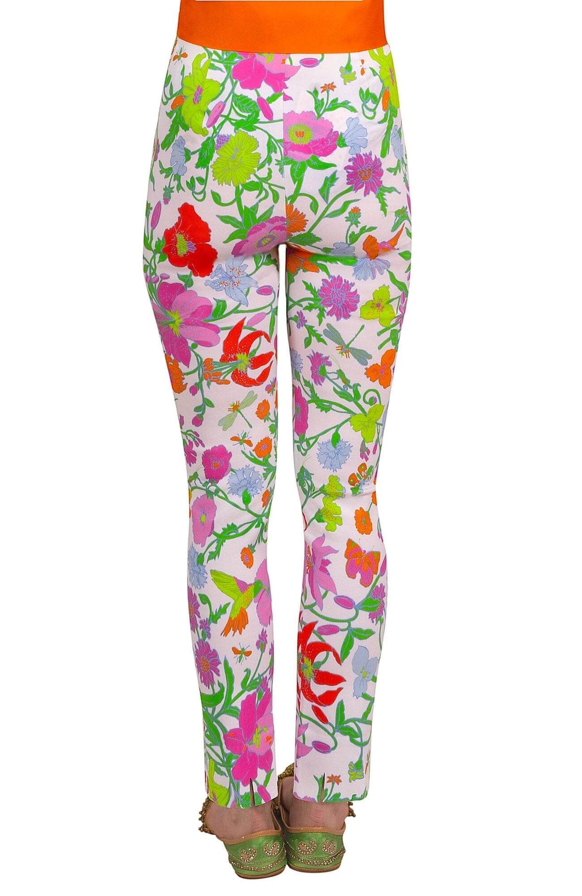 Gripeless Pull On Pants - Birds & The Bees - Final Sale Brights