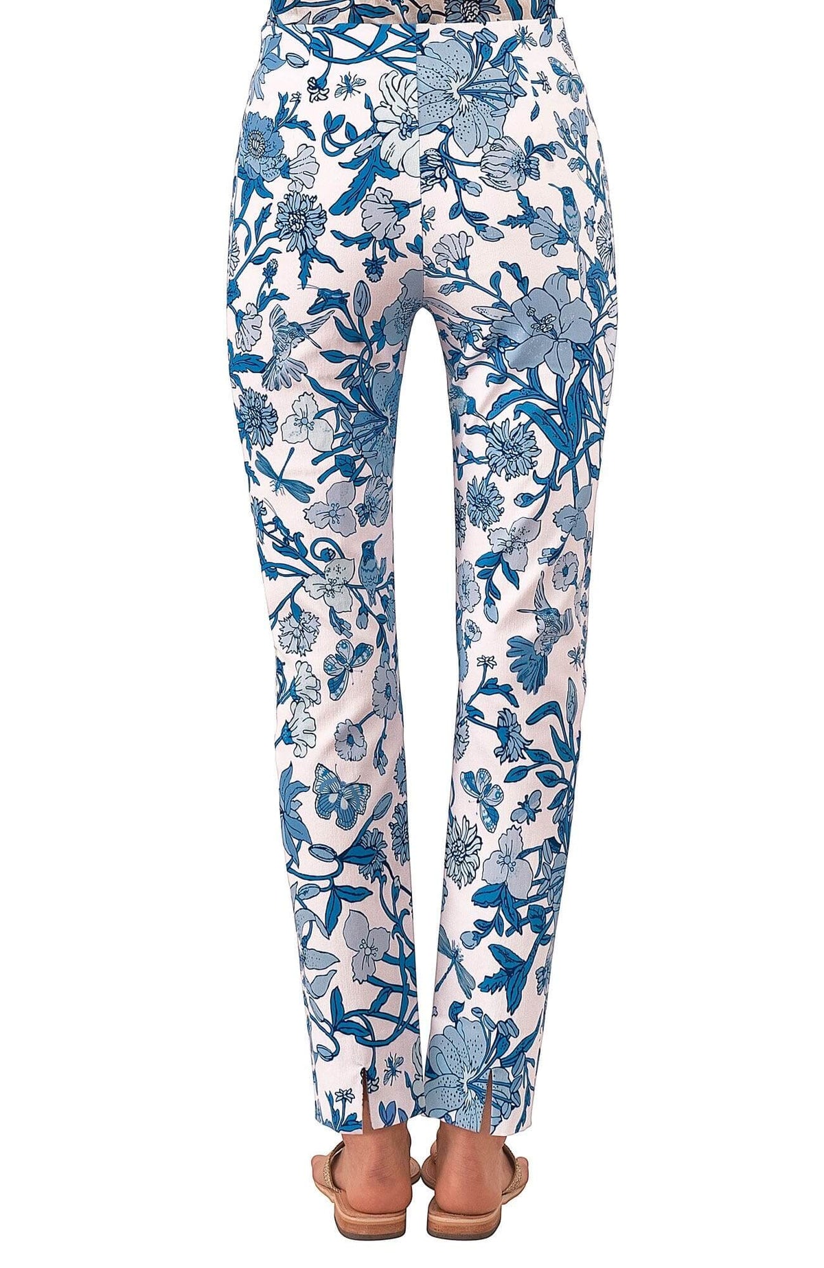 Gripeless Pull On Pants - Birds & The Bees - Final Sale Blues