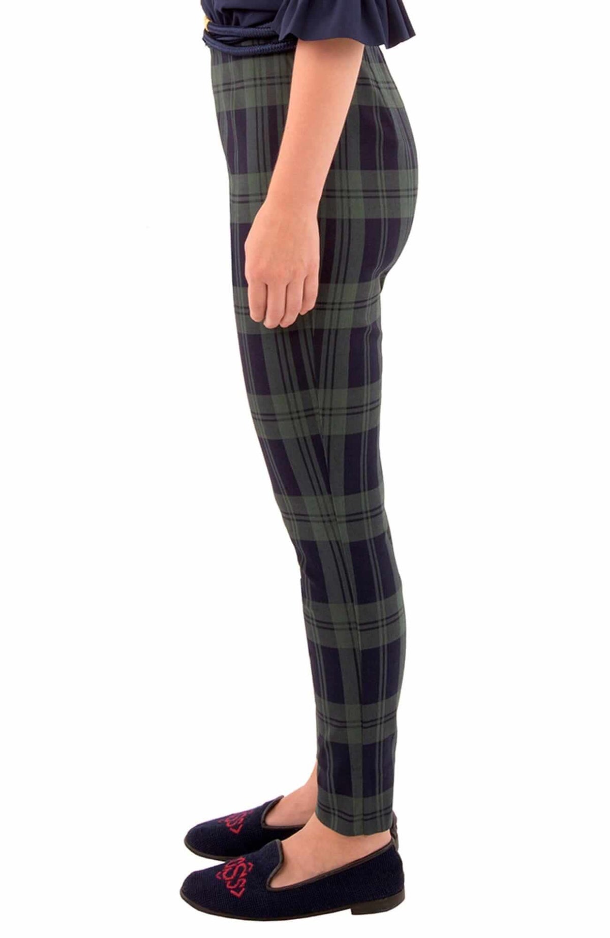 Gripeless Pull On Pants - Duke Of York Navy Green