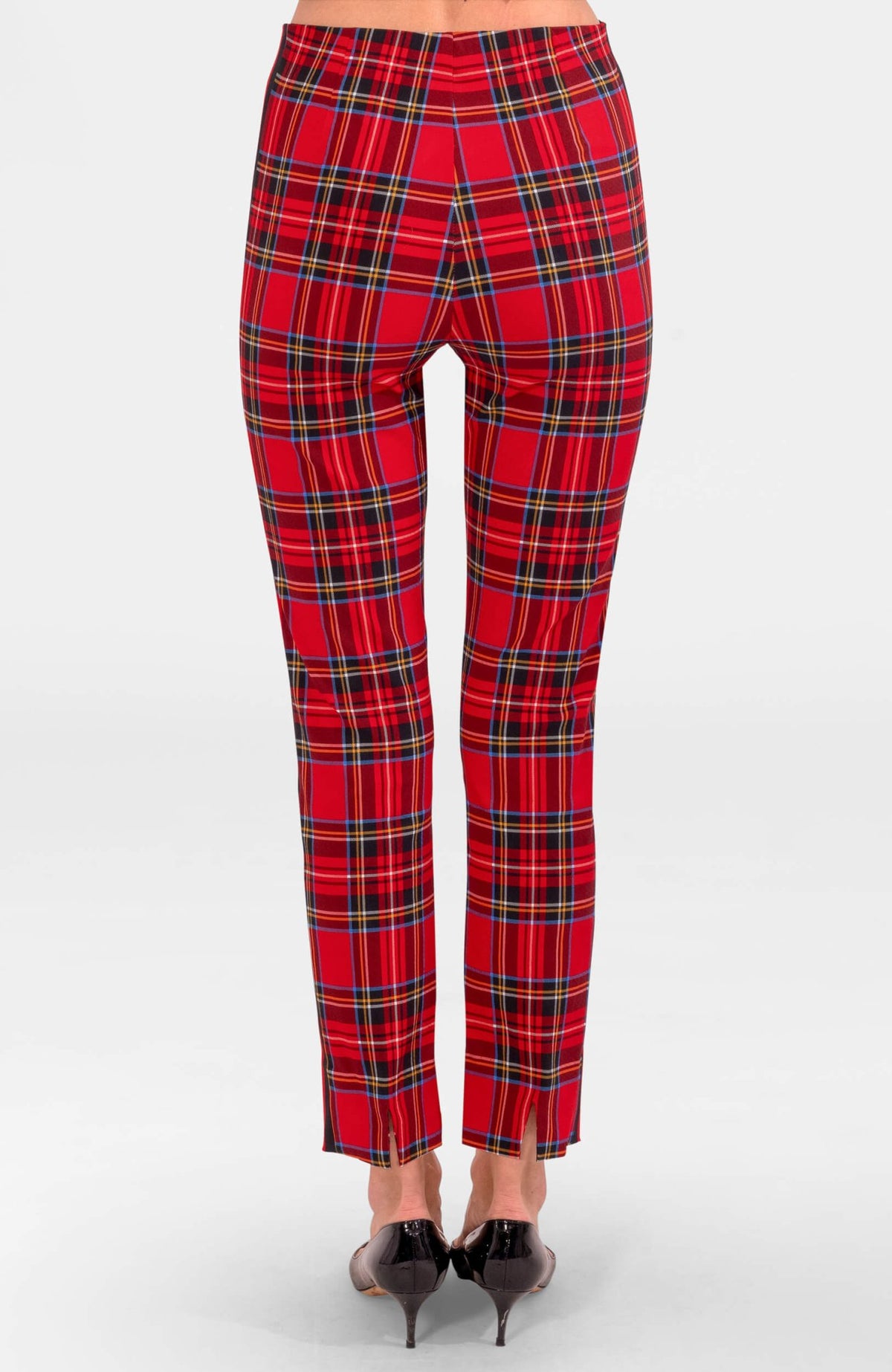 Gripeless Pull On Pants - Duke Of York Red Multi