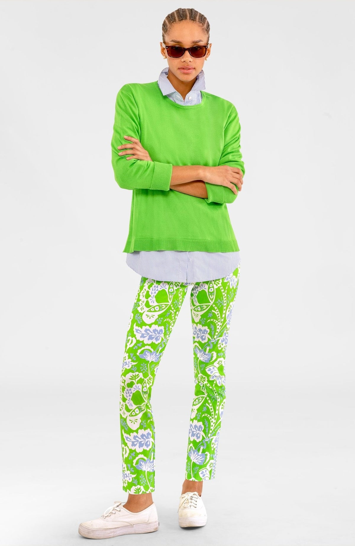 Gripeless Pull On Pants - Flora Kelly Peri