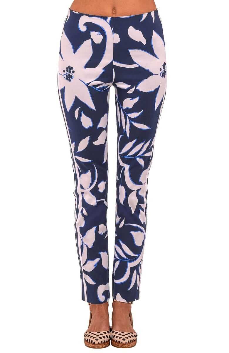 Gripeless Pull On Pants - Full Bloom Navy