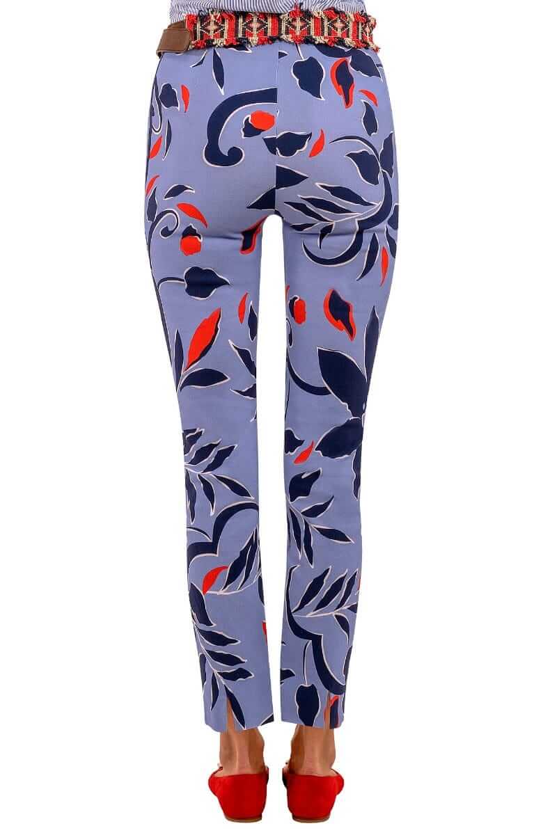 Gripeless Pull On Pants - Full Bloom Periwinkle