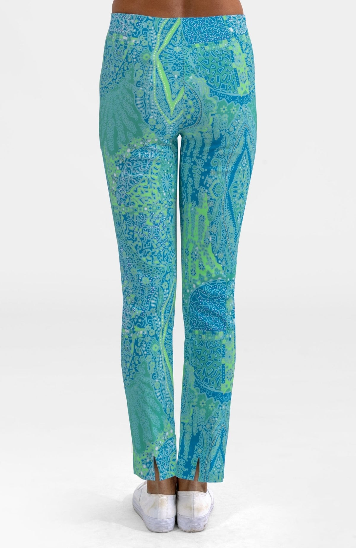 Gripeless Pull On Pants - Grand Bazaar Turq