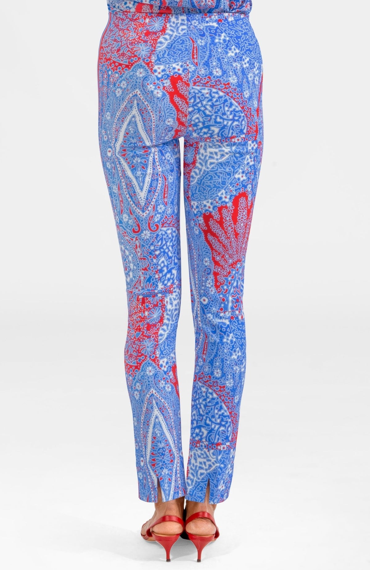 Gripeless Pull On Pants - Grand Bazaar Blues