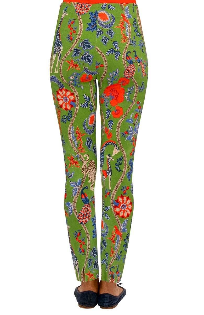 Gripeless Pull On Pants - Jungle Symphony Olive