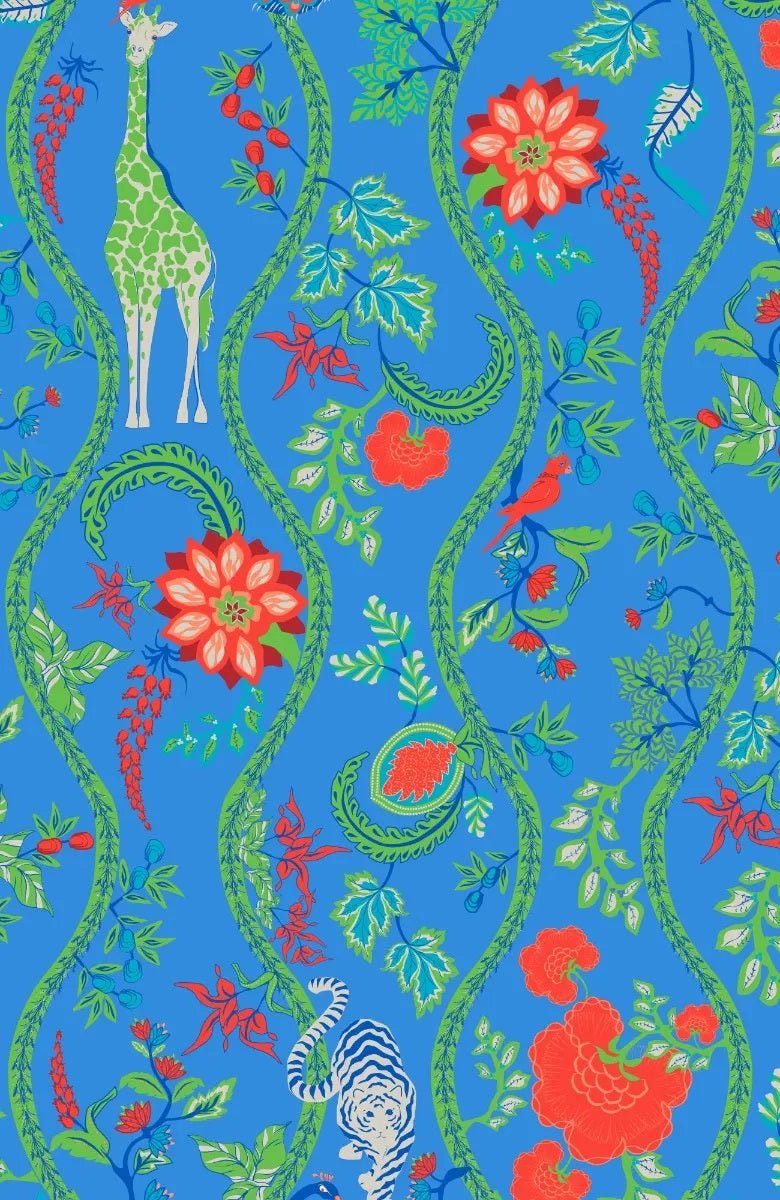 Gripeless Pull On Pants - Jungle Symphony Brights