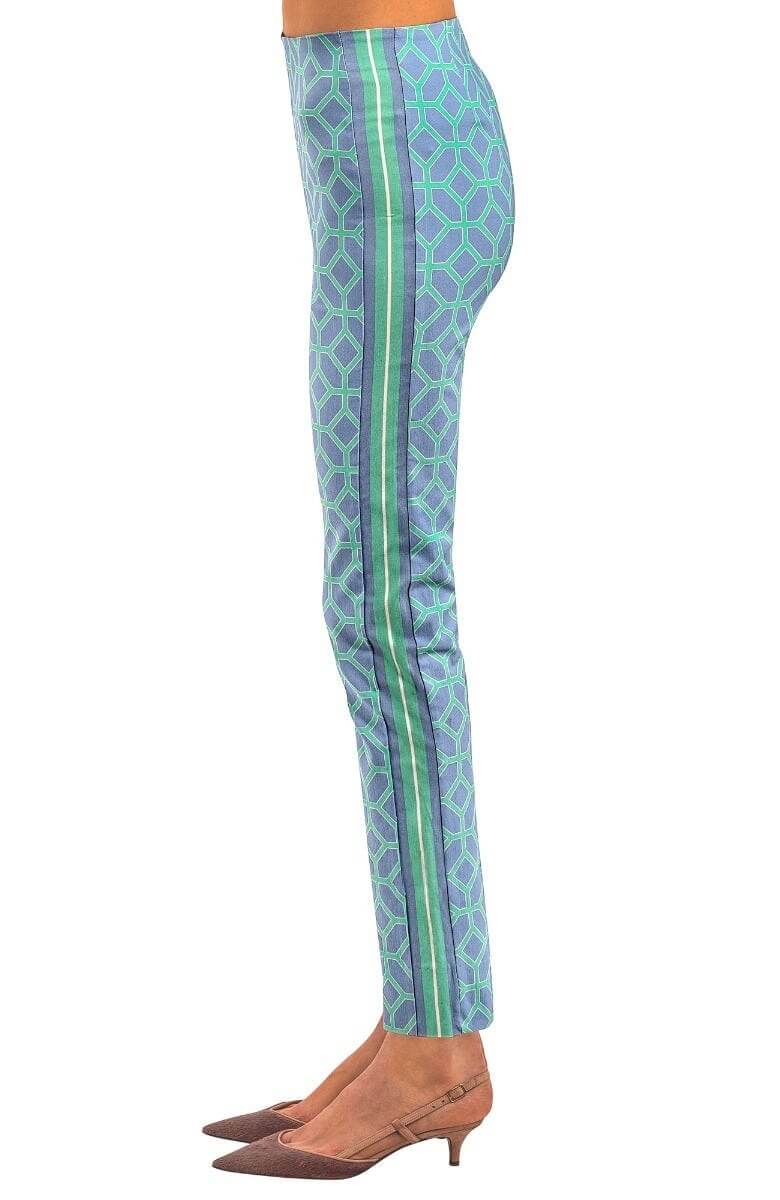 Gripeless Pull On Pants - Lucy In The Sky With Diamonds Periwinkle