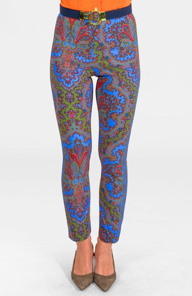 PLEATS PLEASE パッチワーク柄 パンツ Gripeless Pull On Pants - Passion Paisley - Gretchen Scott